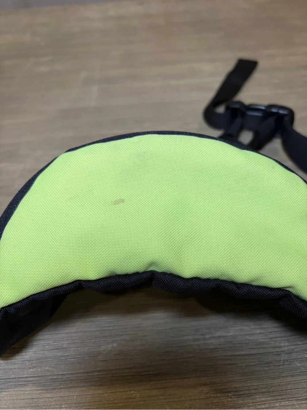 The North Face Jester Lumbar Pack in the lime Green and black